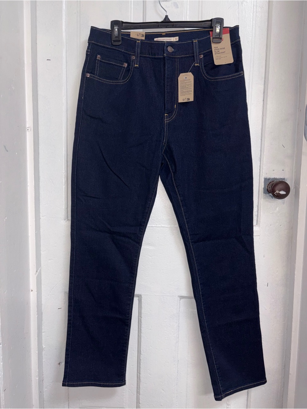 Levi's Indigo Straight-Leg Women's Jeans
